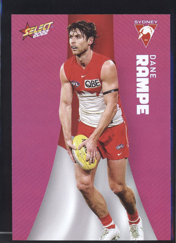 Dane Rampe 2022 AFL- Select Footy Stars Purple Parallel