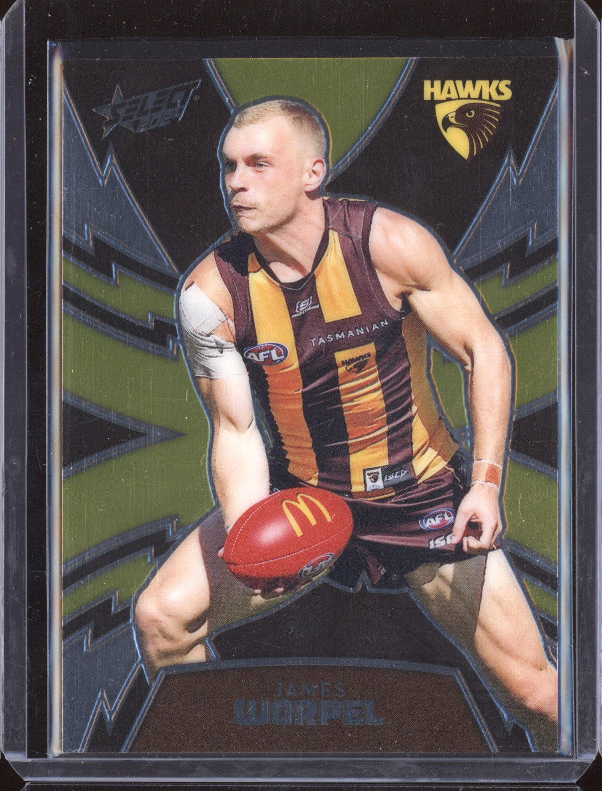 James Worpel 2024 Select Footy Stars LT220 Luminous Thunderbolt 185/599