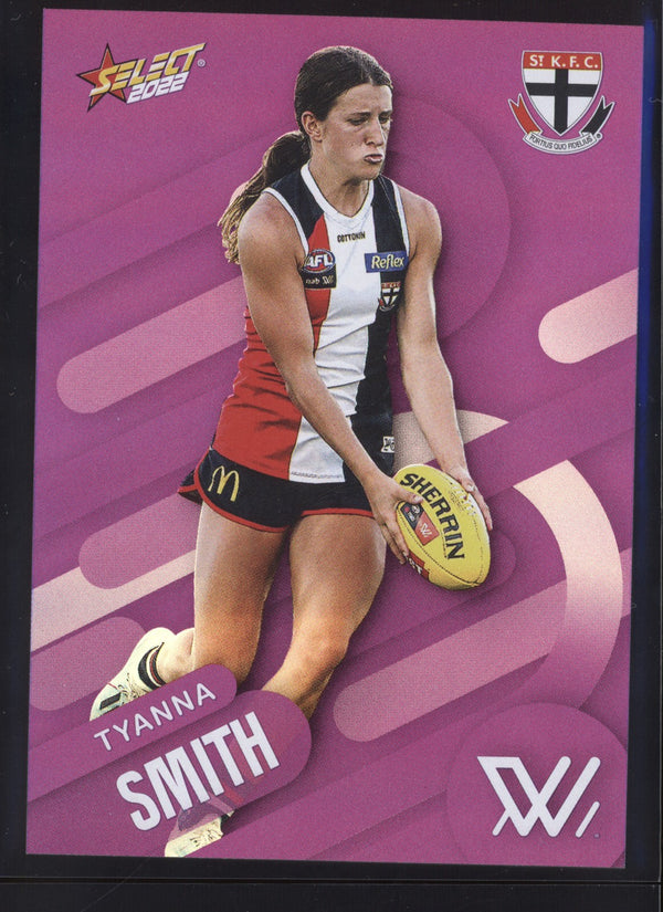 Tyanna Smith 2022 AFL- Select Footy Stars AFLW Purple Parallel