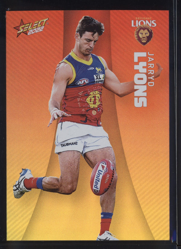 Jarryd Lyons 2022 AFL- Select Footy Stars Sunset Parallel