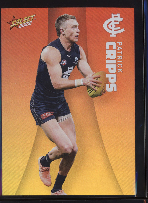 Patrick Cripps 2022 AFL- Select Footy Stars Sunset Parallel