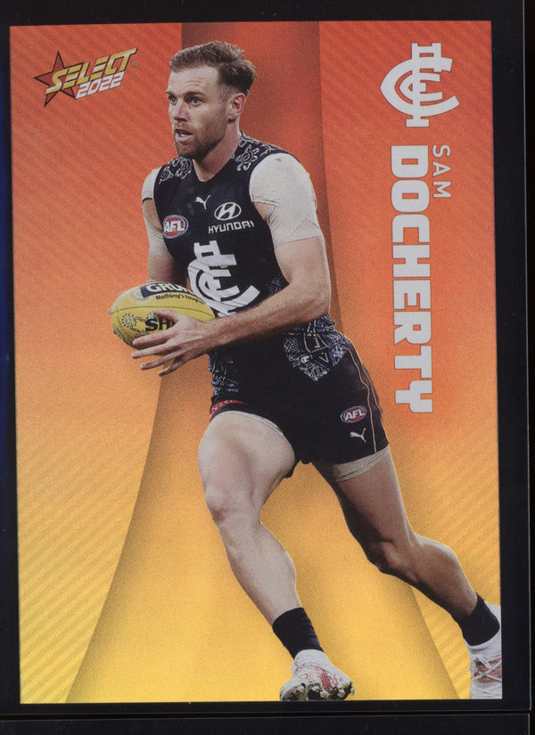 Sam Docherty 2022 AFL- Select Footy Stars Sunset Parallel