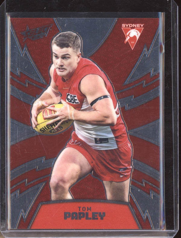 Tom Papley 2024 Select Footy Stars LT346 Luminous Thunderbolt 161/599