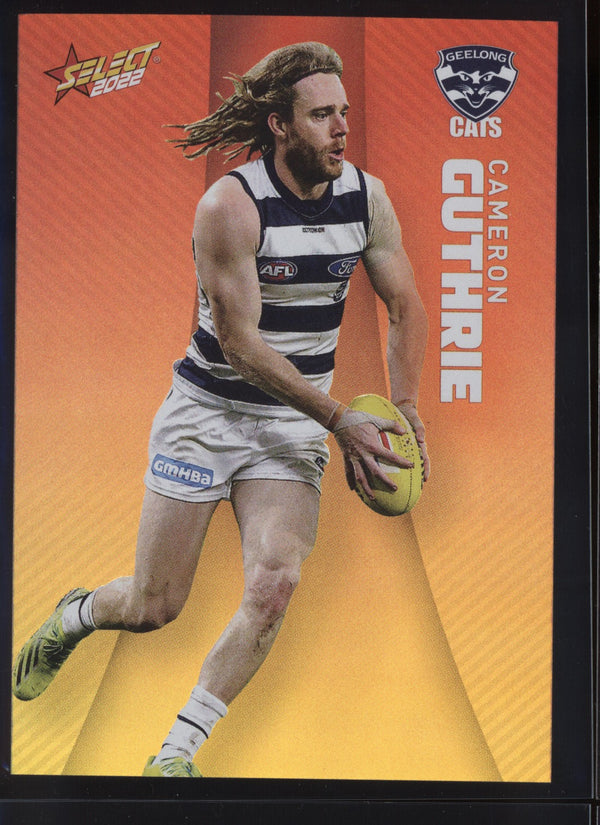 Cameron Guthrie 2022 AFL- Select Footy Stars Sunset Parallel