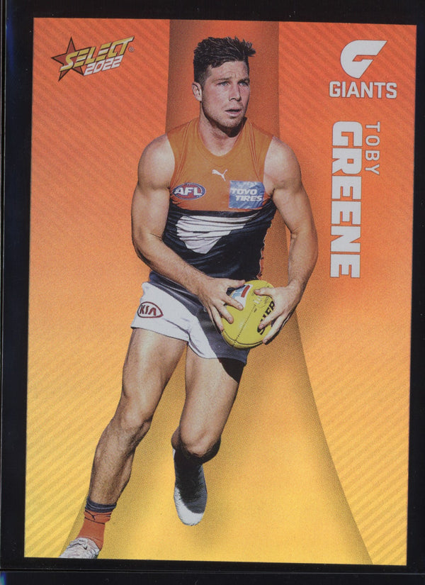 Toby Greene 2022 AFL- Select Footy Stars Sunset Parallel