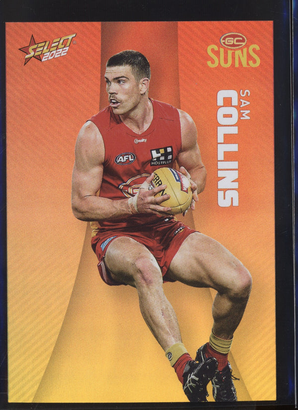 Sam Collins 2022 AFL- Select Footy Stars Sunset Parallel