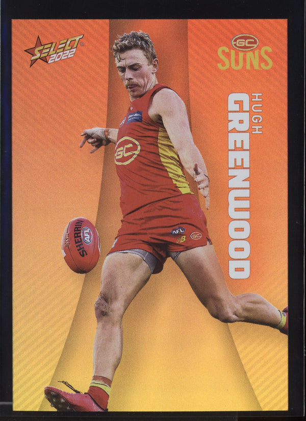 Hugh Greenwood 2022 AFL- Select Footy Stars Sunset Parallel