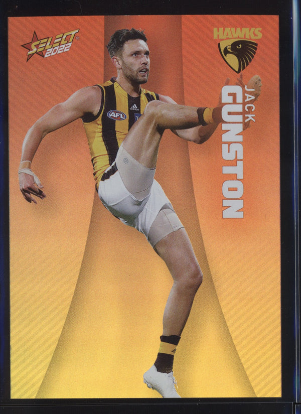 Jack Gunston 2022 AFL- Select Footy Stars Sunset Parallel