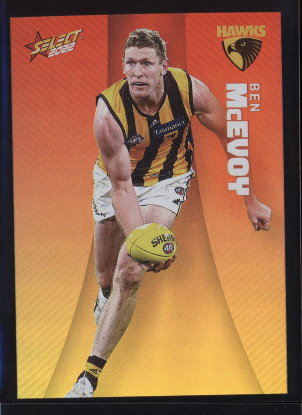 Ben McEvoy 2022 AFL- Select Footy Stars Sunset Parallel