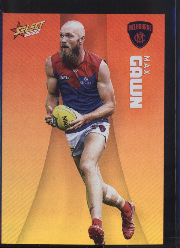 Max Gawn 2022 AFL- Select Footy Stars Sunset Parallel