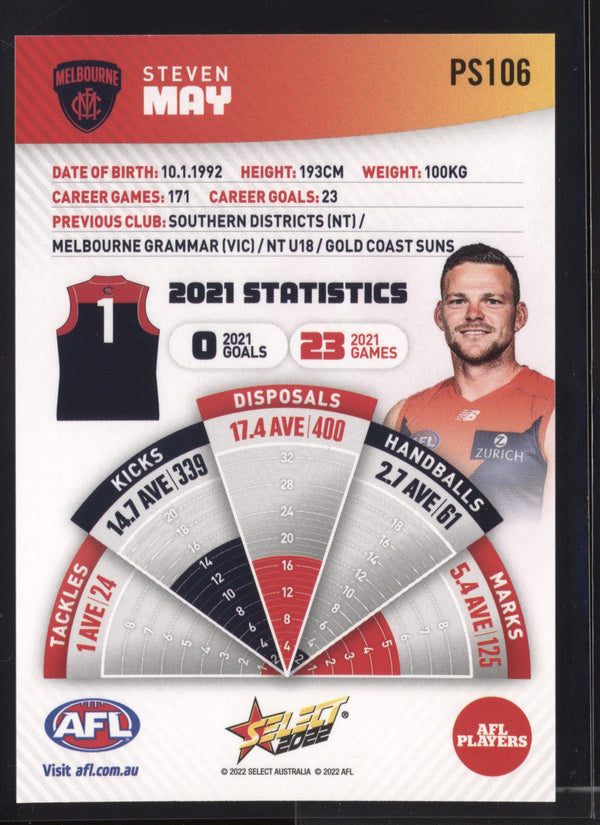 Steven May 2022 AFL- Select Footy Stars Sunset Parallel