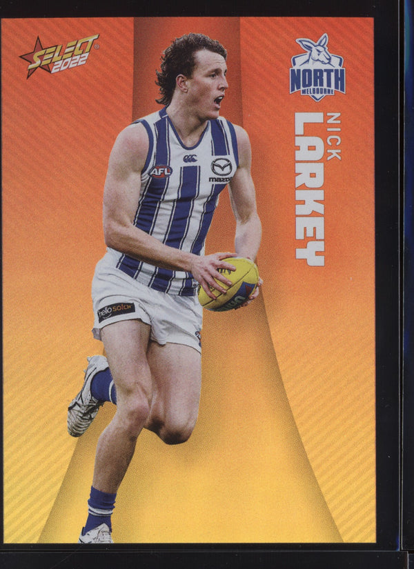 Nick Larkey 2022 AFL- Select Footy Stars Sunset Parallel