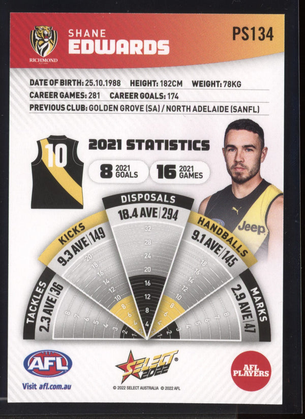 Shane Edwards 2022 AFL- Select Footy Stars Sunset Parallel