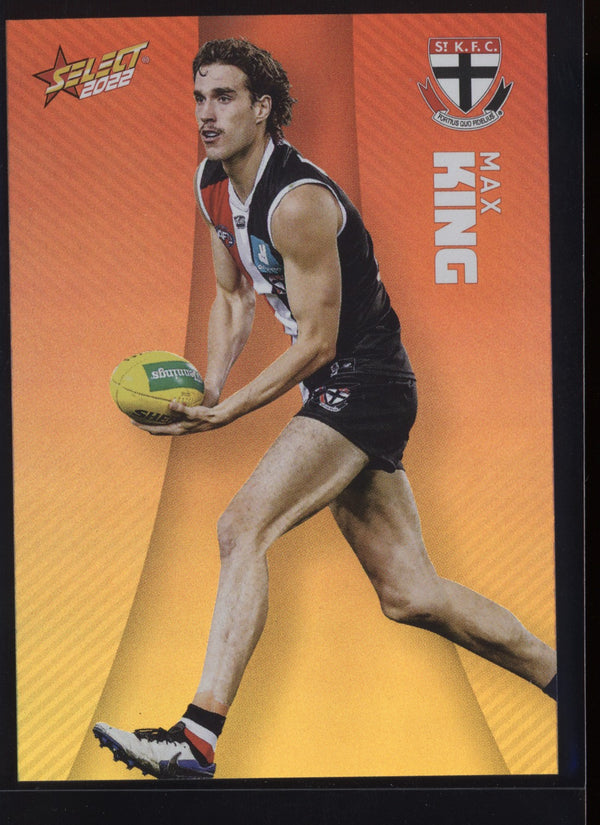 Max King 2022 AFL- Select Footy Stars Sunset Parallel