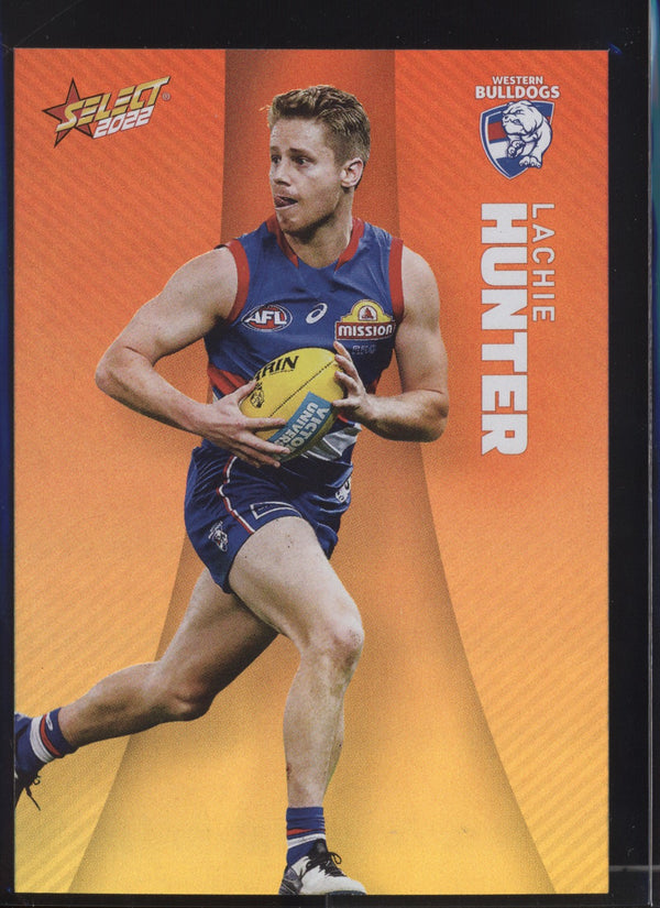 Lachie Hunter 2022 AFL- Select Footy Stars Sunset Parallel