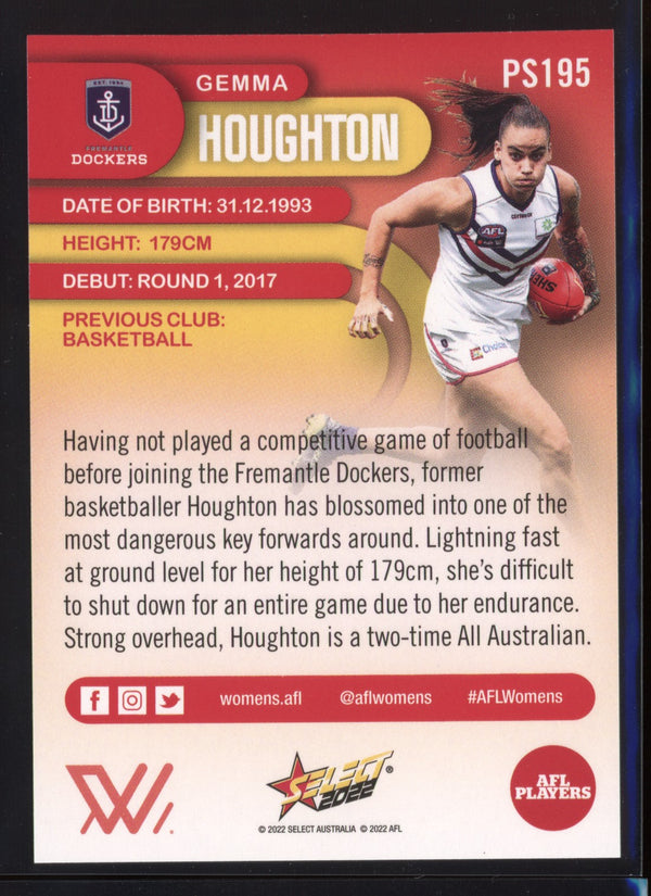 Gemma Houghton 2022 AFL- Select Footy Stars AFLW Sunset Parallel