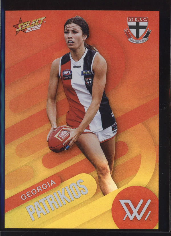 Georgia Patrikios 2022 AFL- Select Footy Stars AFLW Sunset Parallel