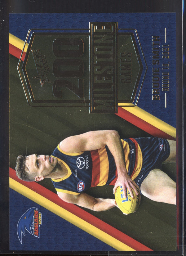 Brodie Smith 2022 AFL- Select Footy Stars Milestone Games