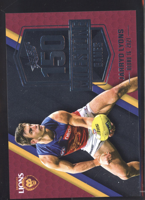 Jarryd Lyons 2022 AFL- Select Footy Stars Milestone Games