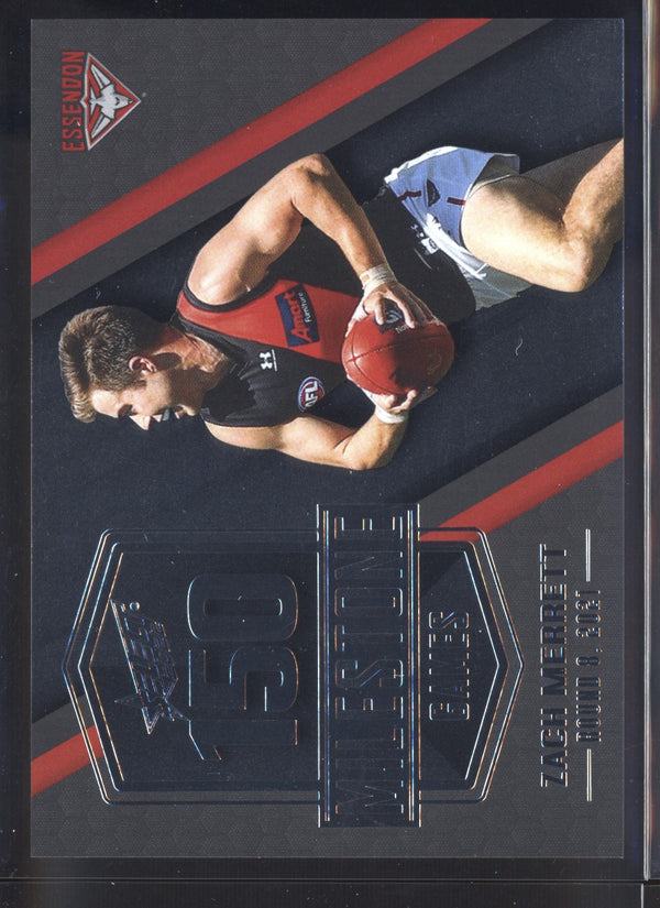 Zach Merrett 2022 AFL- Select Footy Stars Milestone Games