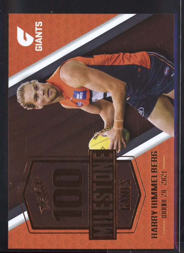 Harry Himmelberg 2022 AFL- Select Footy Stars Milestone Games