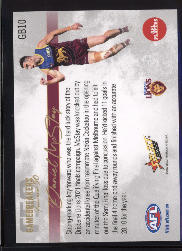 Daniel Mcstay 2022 AFL- Select Footy Stars Gamebreakers