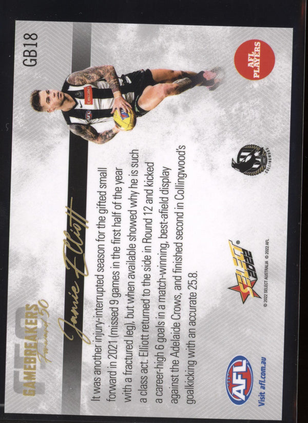 Jamie Elliott 2022 AFL- Select Footy Stars Gamebreakers