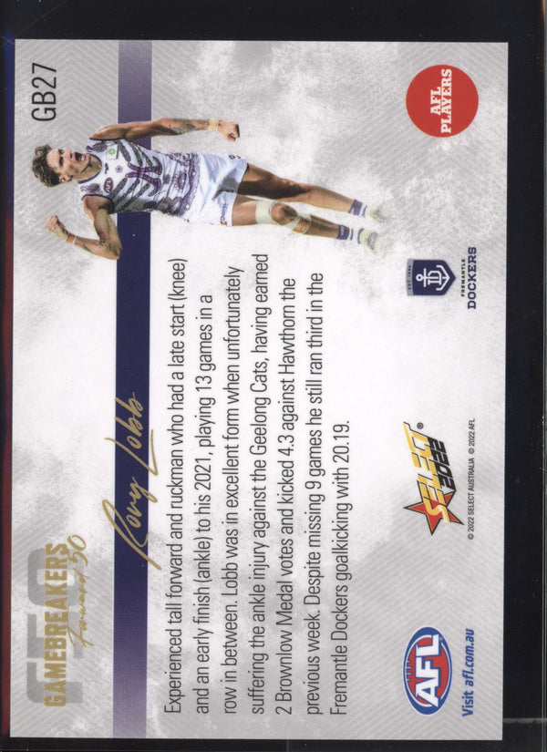 Rory Lobb 2022 AFL- Select Footy Stars Gamebreakers