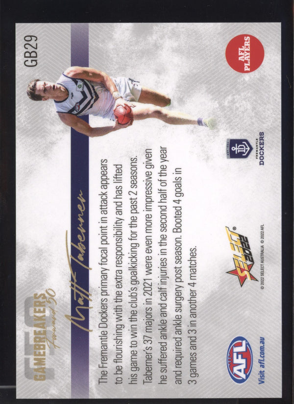 Matt Taberner 2022 AFL- Select Footy Stars Gamebreakers