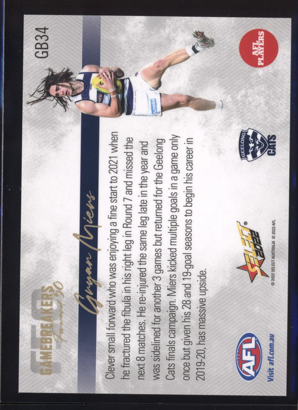 Guyan Miers 2022 AFL- Select Footy Stars Gamebreakers