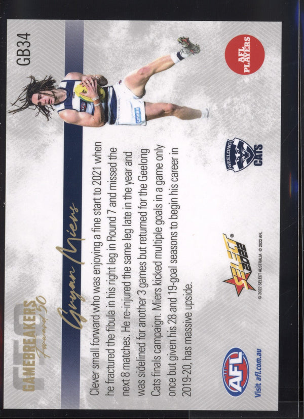 Guyan Miers 2022 AFL- Select Footy Stars Gamebreakers