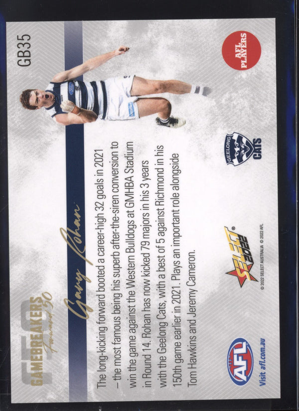 Gary Rohan 2022 AFL- Select Footy Stars Gamebreakers