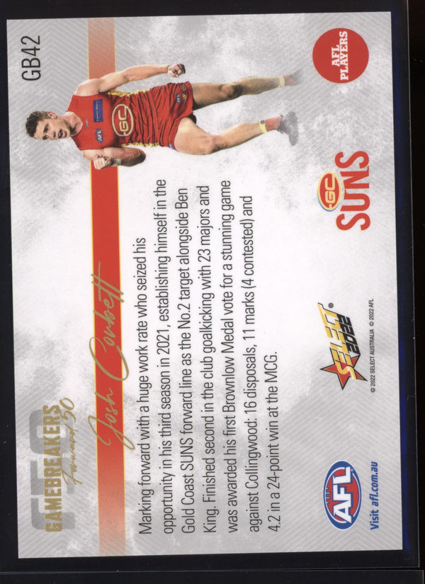 Josh Corbett 2022 AFL- Select Footy Stars Gamebreakers