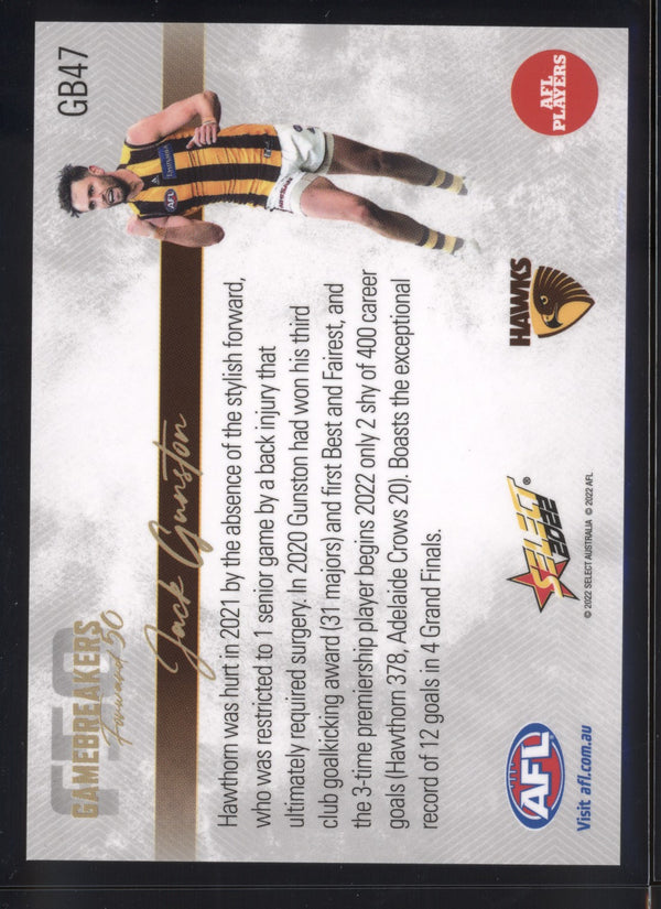 Jack Gunston 2022 AFL- Select Footy Stars Gamebreakers