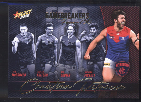 Christian Petracca 2022 AFL- Select Footy Stars Gamebreakers