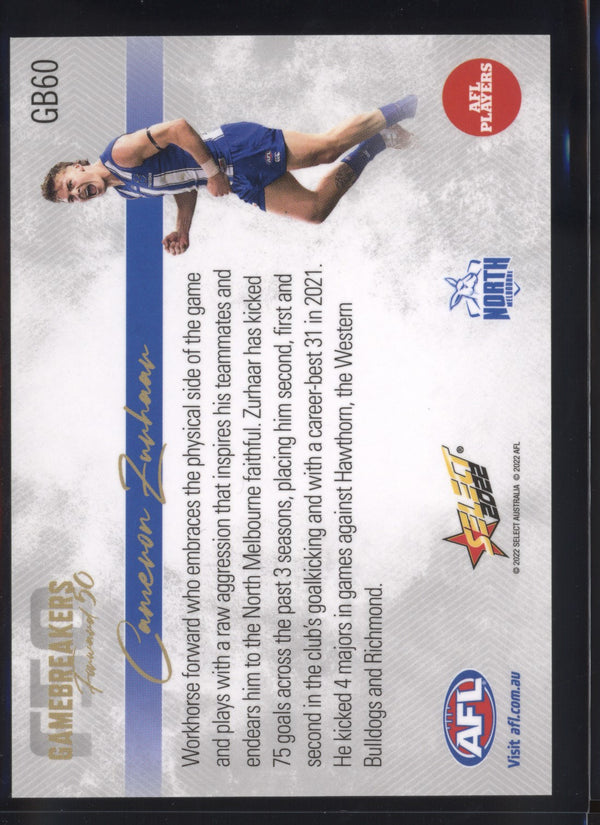 Cameron Zurhaar 2022 AFL- Select Footy Stars Gamebreakers