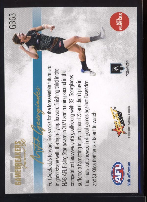 Mitch Georgiades 2022 AFL- Select Footy Stars Gamebreakers