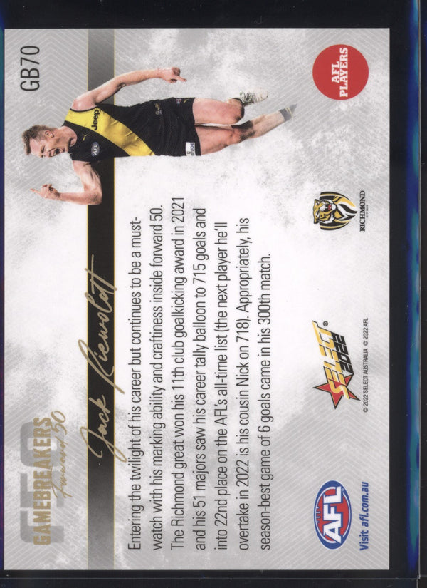 Jack Riewoldt 2022 AFL- Select Footy Stars Gamebreakers