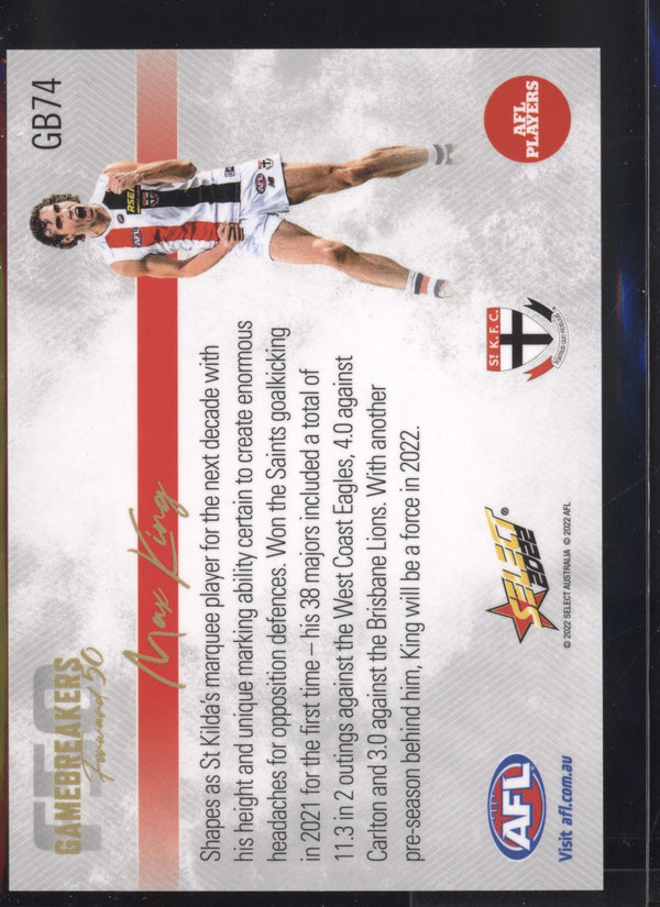 Max King 2022 AFL- Select Footy Stars Gamebreakers