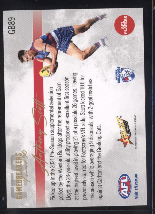 Anthony Scott 2022 AFL- Select Footy Stars Gamebreakers