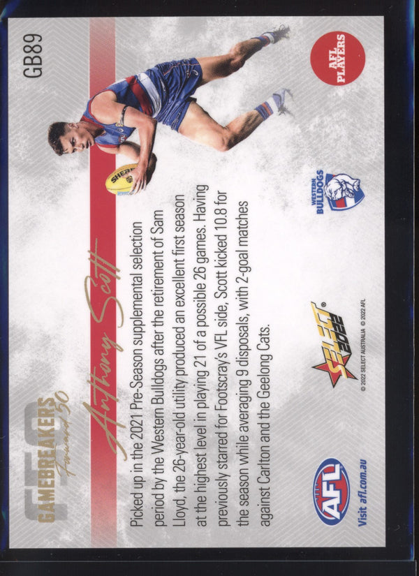 Anthony Scott 2022 AFL- Select Footy Stars Gamebreakers