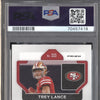 Trey Lance 2021 Panini Prizm 333 Silver RC PSA 9 ASR