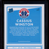 Cassius Winston 2020-21 Panini Donruss Red Choice Auto RC 29/99