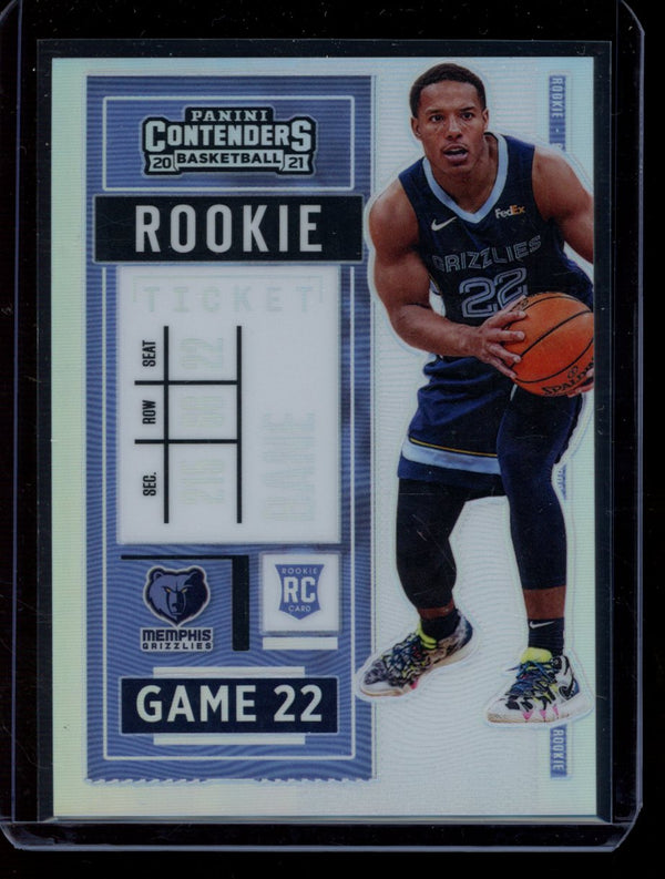 Desmond Bane 2020-21 Panini Contenders Rookie Ticket Variation Holo RC