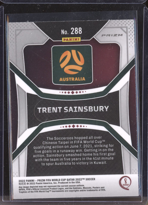 Trent Sainsbury 2022 Panini Prizm World Cup 288 Hyper