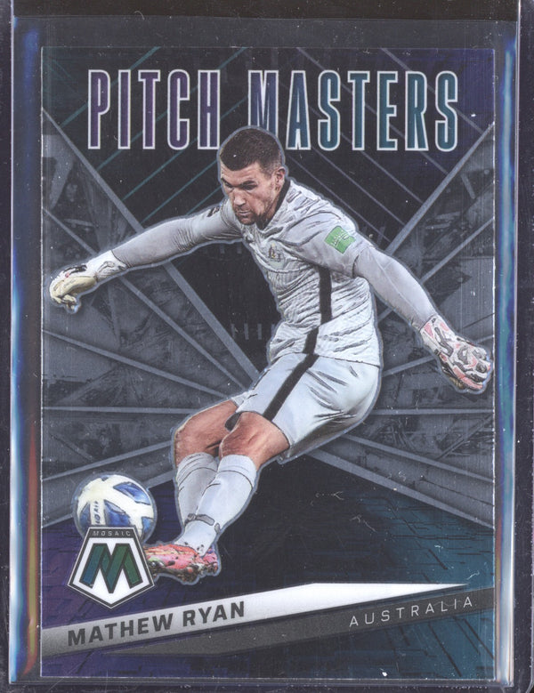 Mathew Ryan 2021-22 Panini Mosaic RTWC 22 Pitch Masters