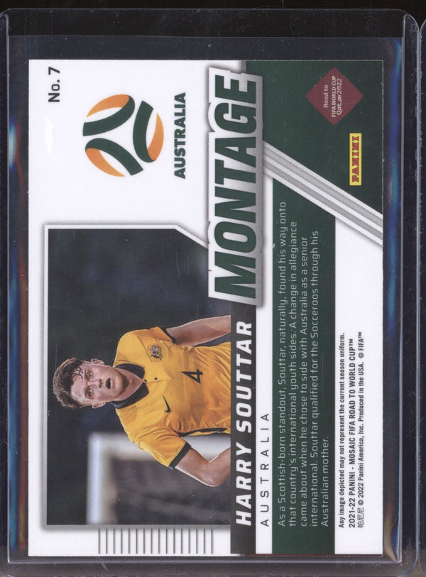 Harry Souttar 2021-22 Panini Mosaic RTWC 7 Montage RC