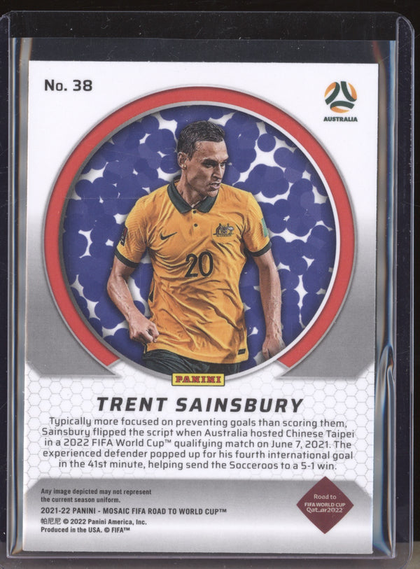 Trent Sainsbury 2021-22 Panini Mosaic RTWC 38 International Men of Mastery