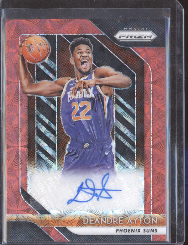 DeAndre Ayton 2018-19 Panini Prizm RS-DAY Rookie Signatures Choice Auto RC