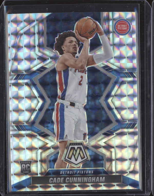 Cade Cunningham 2021-22 Panini Mosaic 203 Mosaic RC